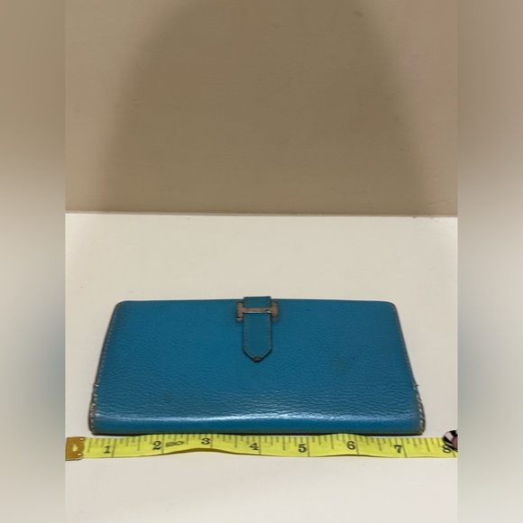 Hermes Jaune Amble Epsom GHW Bearn Wallet - Picture 3 of 16